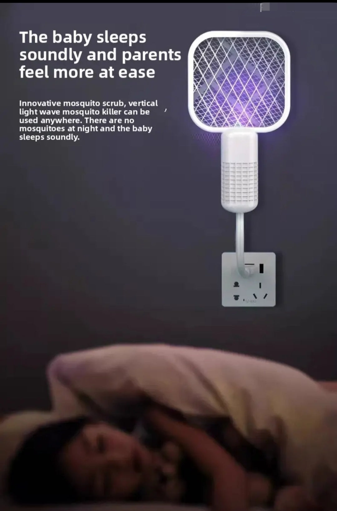 Mini USB Portable Electric Mosquito Racket