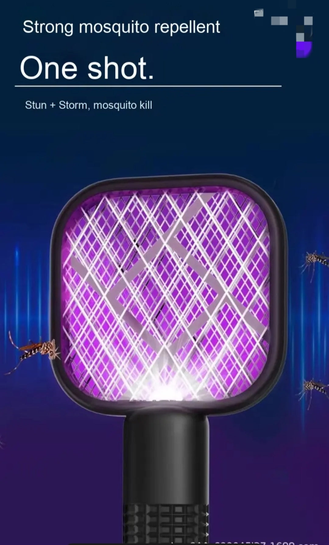Mini USB Portable Electric Mosquito Racket