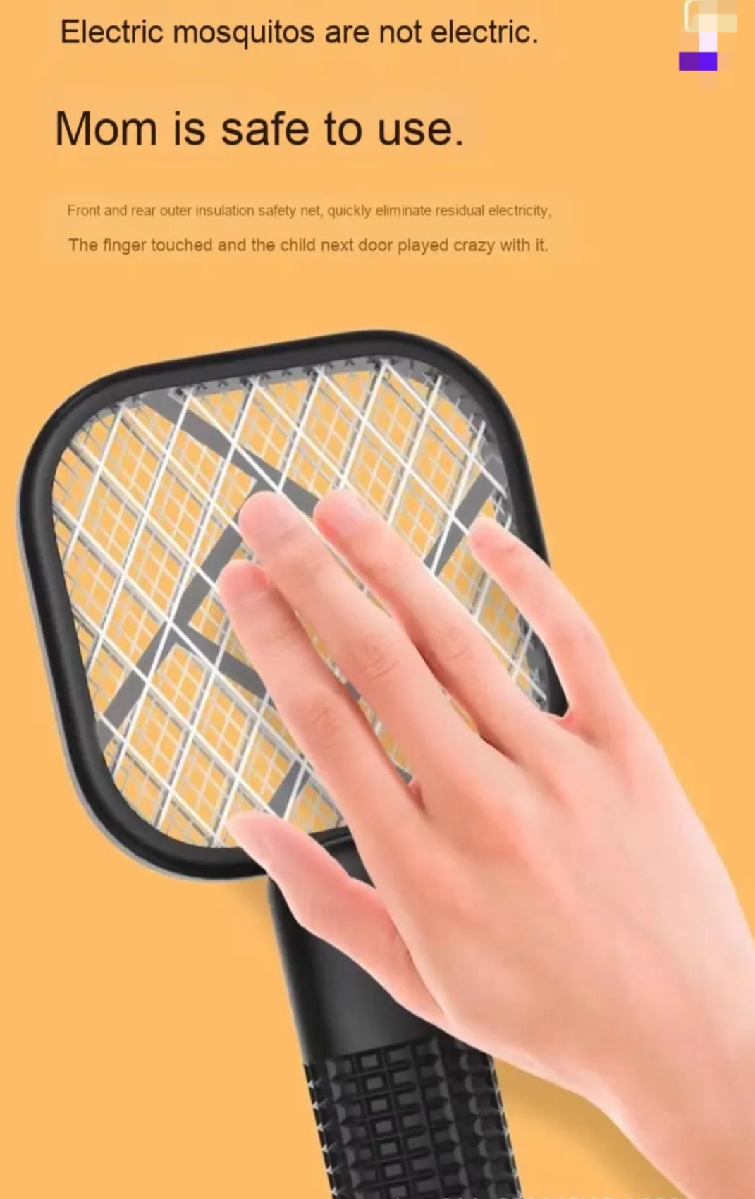 Mini USB Portable Electric Mosquito Racket