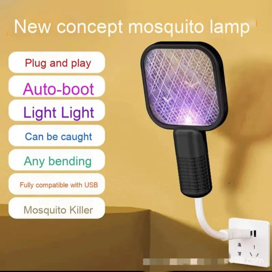 Mini USB Portable Electric Mosquito Racket