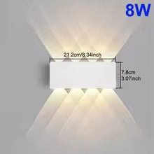 LED Wall Light Waterproof IP65 Outdoor Wall Lamp Garden Porch Light Decor Garden Yard Bathroom Bedroom Living Room AC85-265V