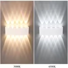 LED Wall Light Waterproof IP65 Outdoor Wall Lamp Garden Porch Light Decor Garden Yard Bathroom Bedroom Living Room AC85-265V