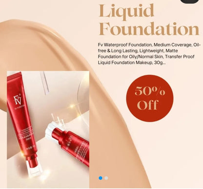 FV Foundation, Oil Absorb Ivory Liquid Foundation